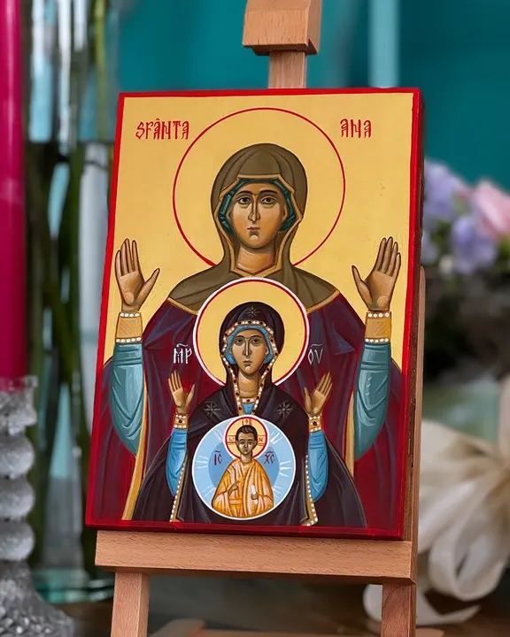Sfânta Ana cu Maica Domnului și Pruncul